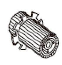 Zebra 49147 parte di ricambio per la stampa Ingranaggio di trasmissione (GEAR 25T 32P 20PA - 49147 Drive gear - Warranty 3M)