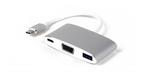 Da USB-C (m) a VGA e USB 3.0