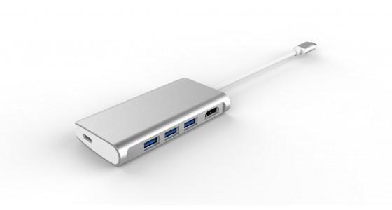 Hub video USB-C 5 porte HDMI