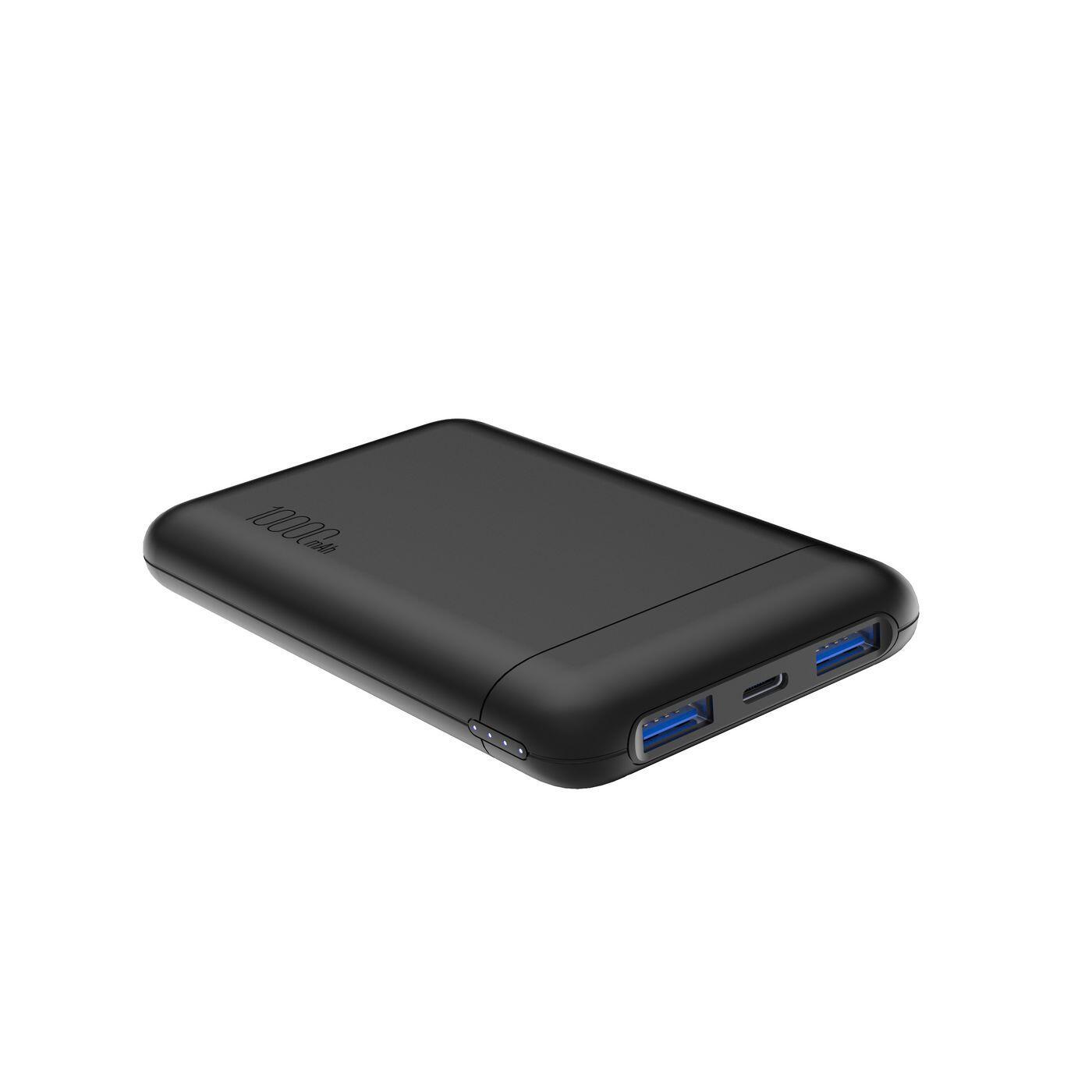 eSTUFF ES641031 batteria portatile Polimeri di litio LiPo 10000 mAh Nero (Power Bank 10.000 mAh PD20W - Warranty 24M)