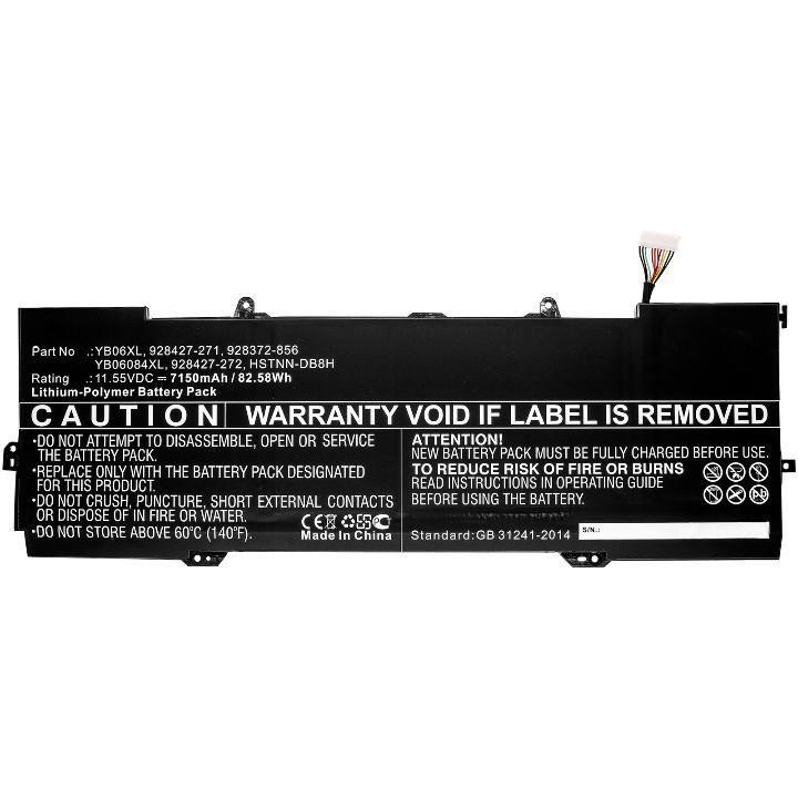 CoreParts MBXHP-BA0291 ricambio per laptop Batteria (Laptop Battery for HP 53WH - Li-Pol 7.7V 6.9Ah 53WH Li-Pol - 7.7V 6.9Ah 2E