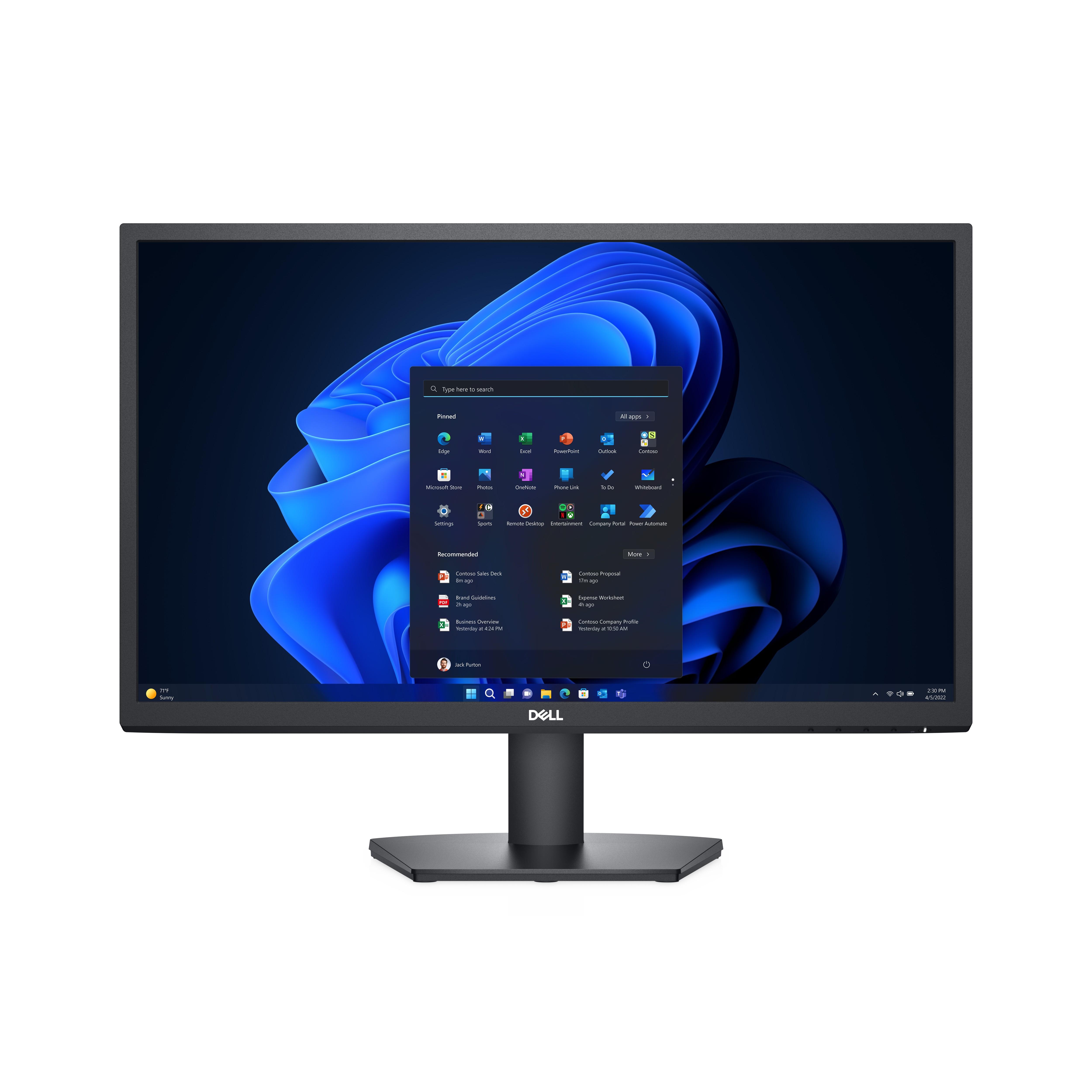 DELL SE2422H Monitor PC 61 cm (24") 1920 x 1080 Pixel Full HD LCD Nero