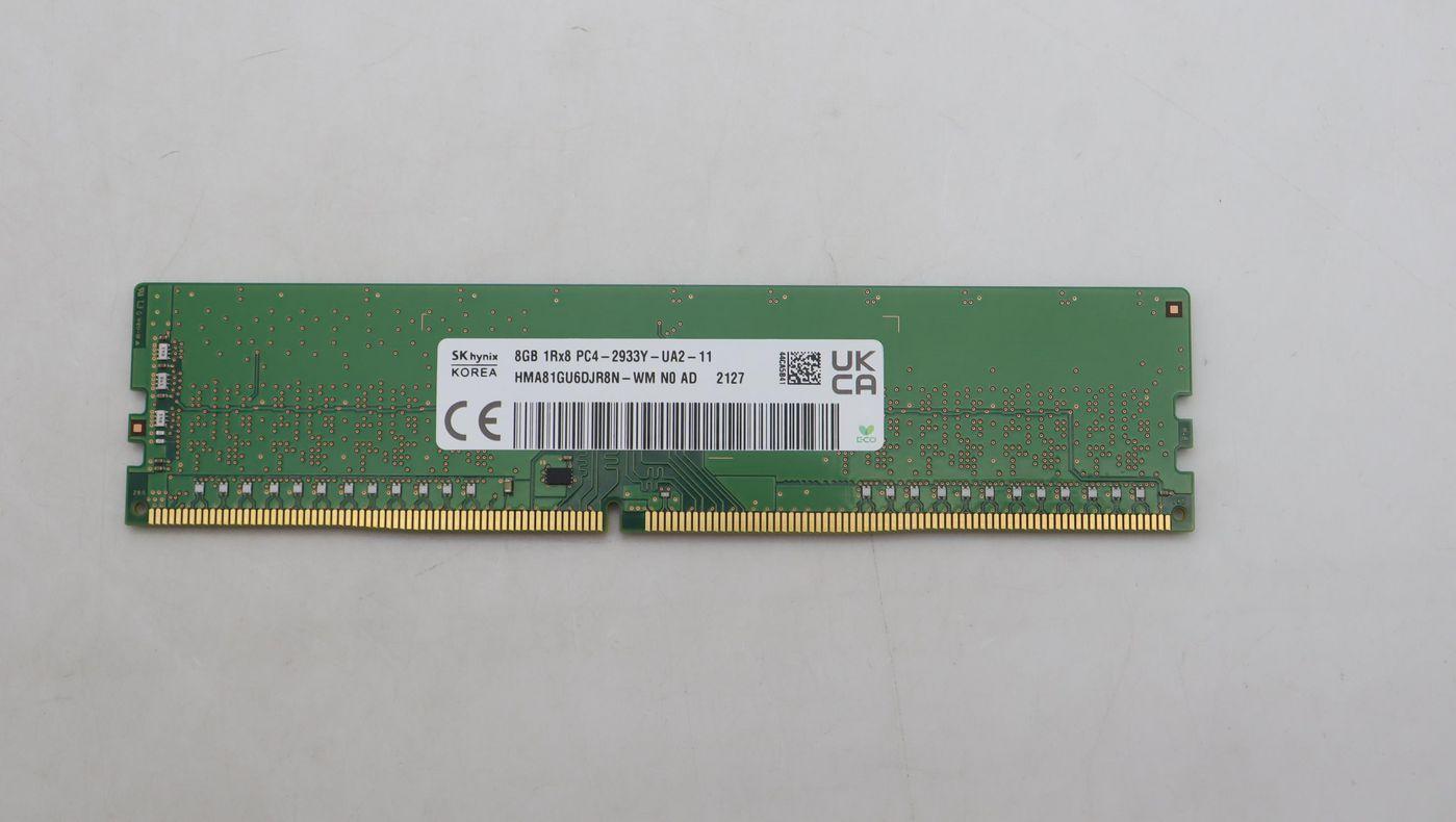 8GB DDR4 UDIMM memory module, - 2933MHz - Warranty: 3M