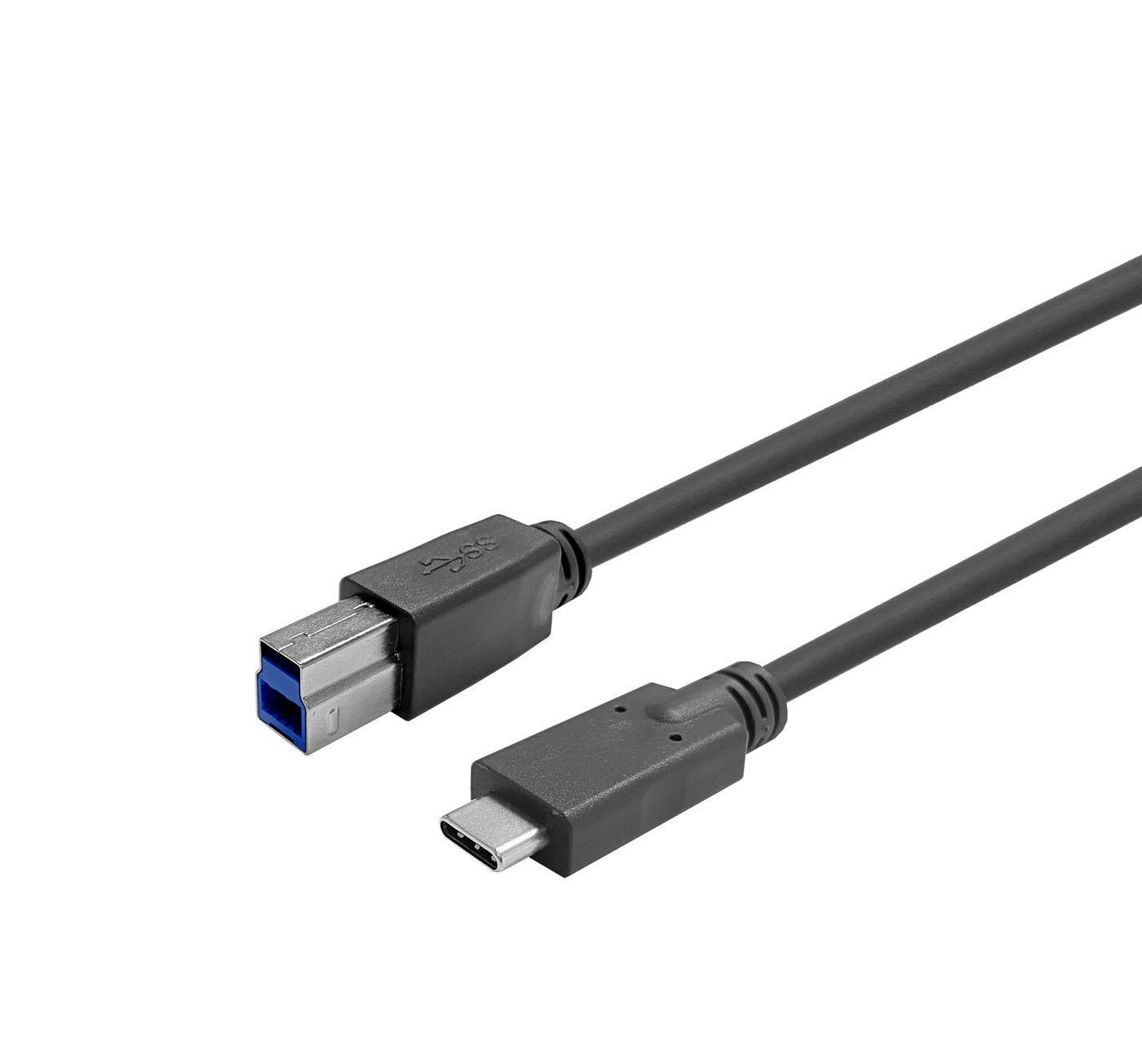 Vivolink PROUSBCBMM20 cavo USB 20 m 3.2 Gen 1 [3.1 1] C B Nero (USB-C male - Cable 20m Black . Warranty: 144M) [PROUSBCBMM20]