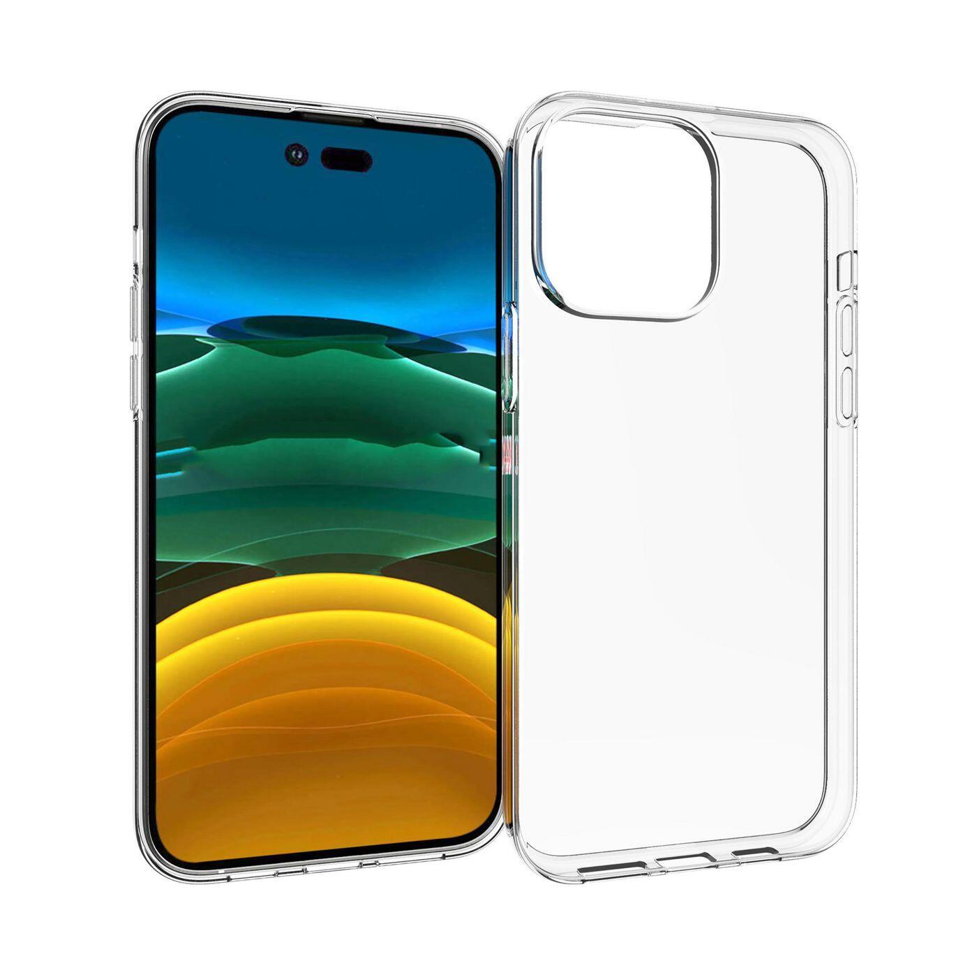 eSTUFF ES67100008 custodia per cellulare 17 cm 6.7 Cover Trasparente (Cover for LONDON iPhone 14 Pro Max - Clear Cover. Materia