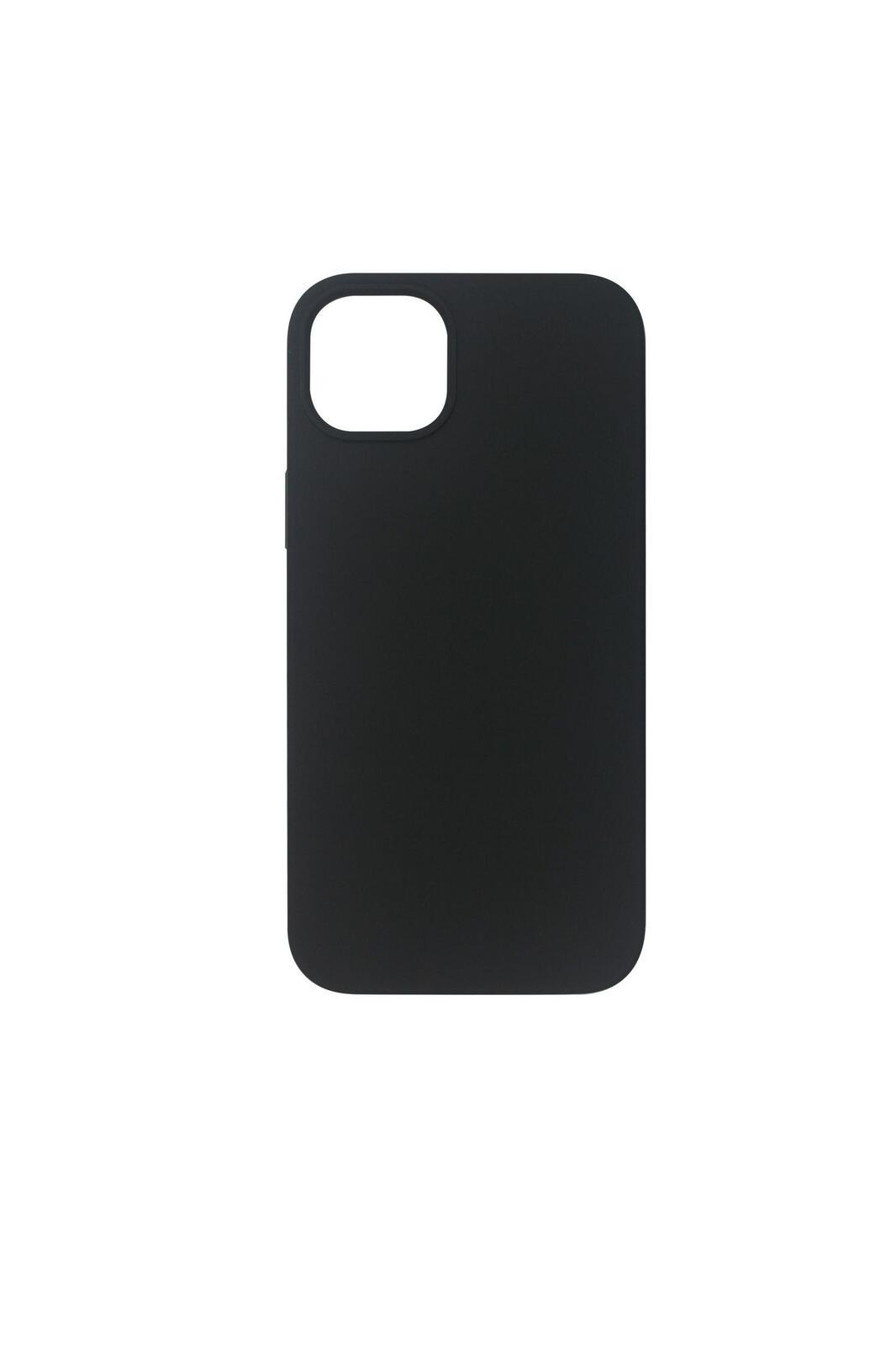 eSTUFF ES67120007 custodia per cellulare 17 cm 6.7 Cover Nero (Cover for MADRID iPhone 14 Plus Black - Cover. Material Silicone