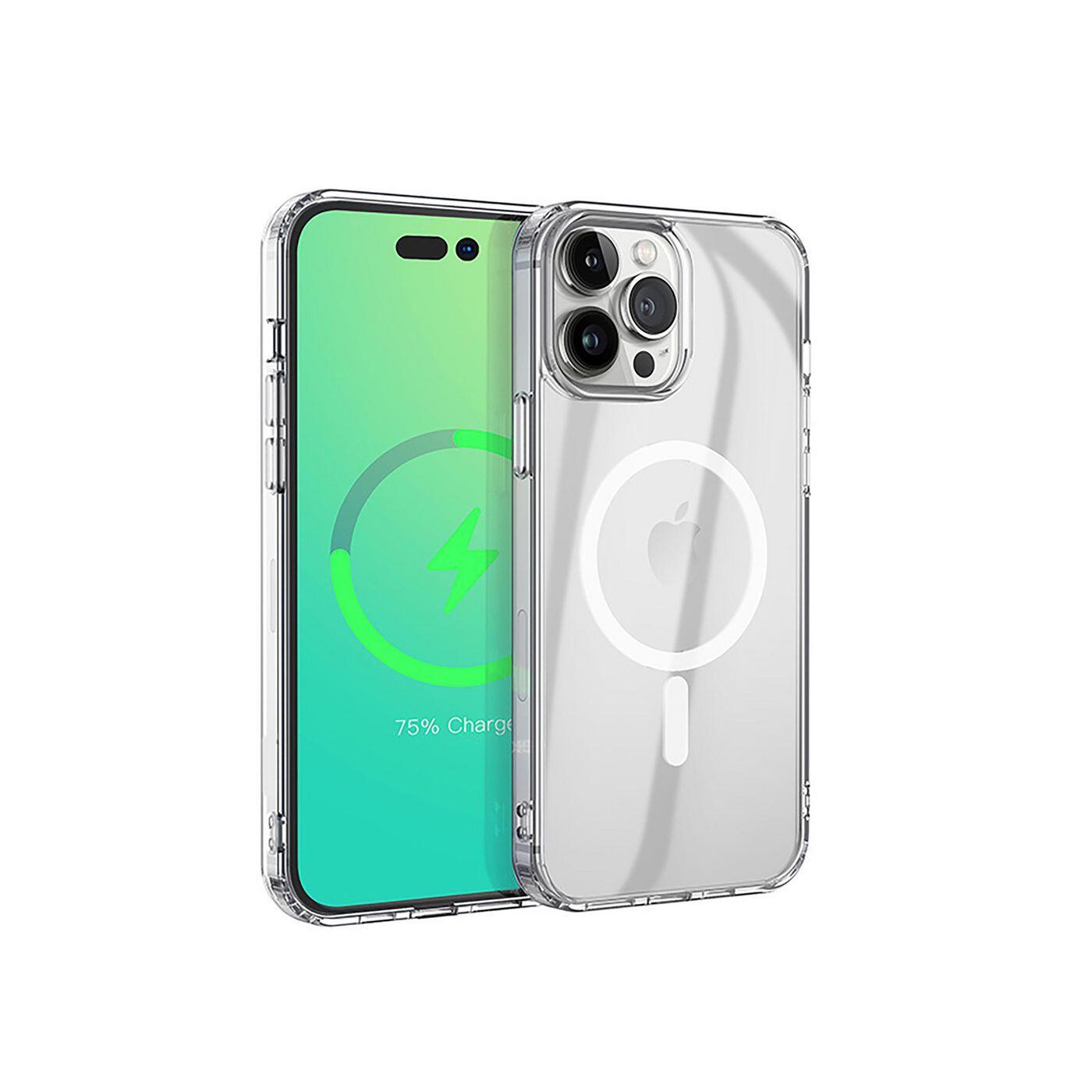 eSTUFF ES67140006-BULK custodia per cellulare 155 cm 6.1 Cover Trasparente (Cover for BERLIN iPhone 14 Pro Clear - Magnetic Cov