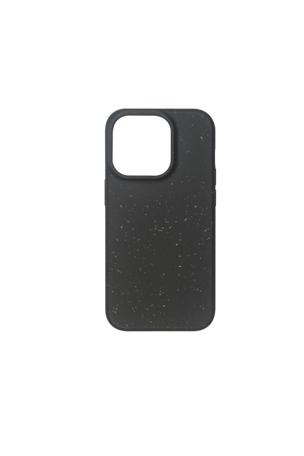 eSTUFF ES67160006 custodia per cellulare 155 cm 6.1 Cover Nero (Cover for COPENHAGEN iPhone 14 Pro - Black Cover. Material 100%