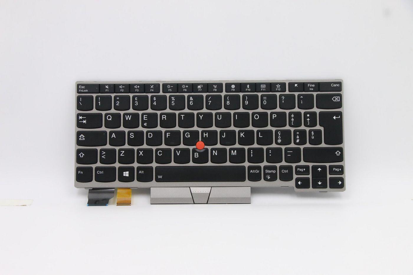 Lenovo 01YP857 ricambio per laptop Tastiera (Keyboard BL Silver Italian - Warranty: 6M)
