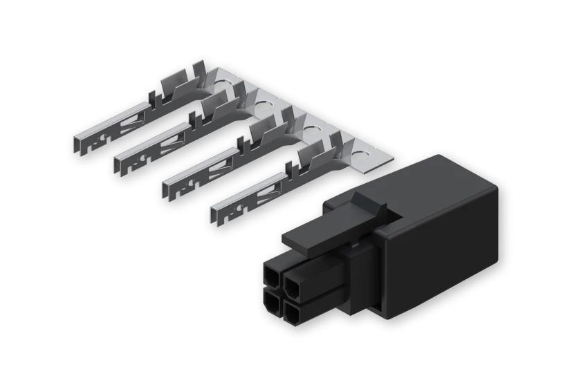 Spina 4 PIN con contatto