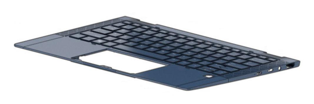 HP L74116-081 ricambio per laptop Base dell'alloggiamento + tastiera