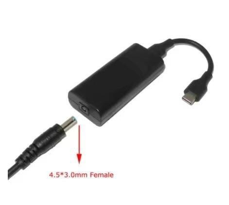 CoreParts MBXUSBC-CO0006 adattatore per inversione del genere dei cavi 4.53.0 USB C Nero (Conversion Cable - 4.53.0 Dell Adapte