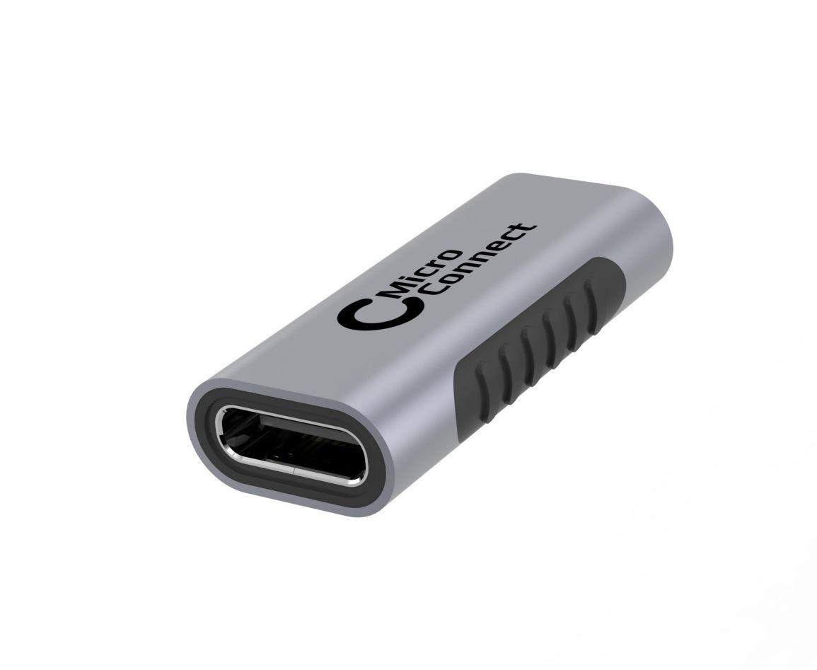 Microconnect USB3.2CFFA adattatore per inversione del genere dei cavi USB C Nero (USB-C to USB-C Adapter - Female-female - Warr