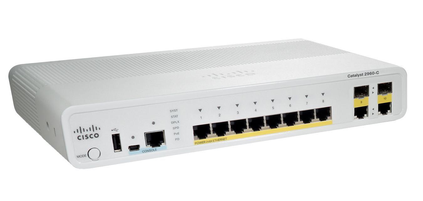 CATALYST 2960C INTERRUTTORE 8 FE POE