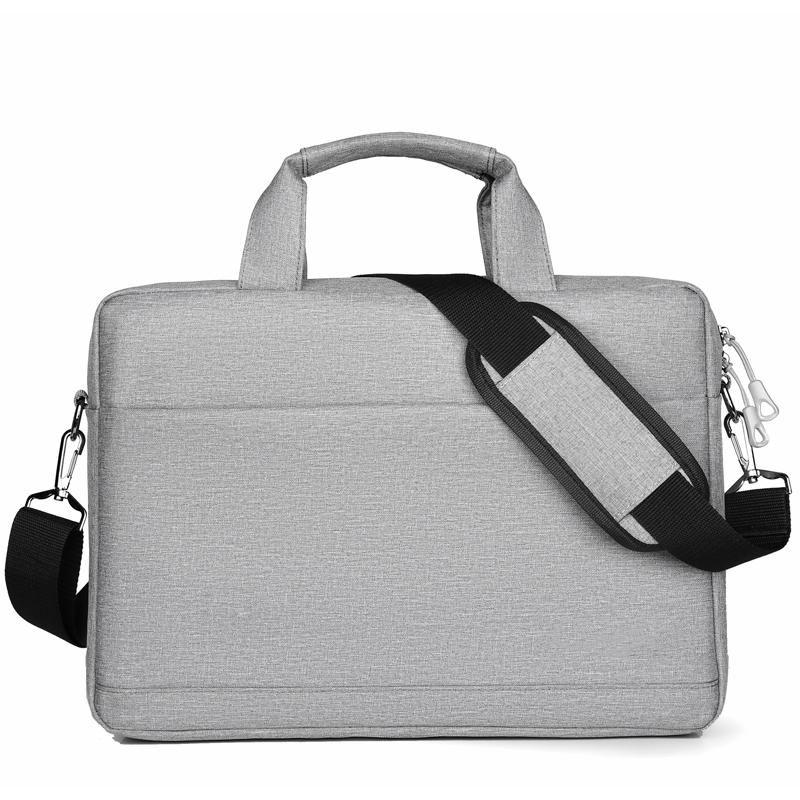 eSTUFF GLB201612 borsa per laptop 35,8 cm [14.1] Borsa con caricamento dall'alto Grigio (Baltimore 14.1'' Toploader - bag Grey