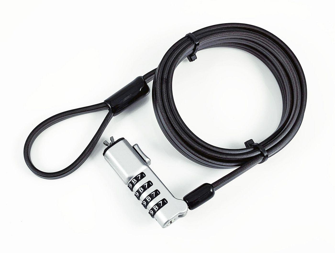 Security lock with slim - combination for Noble Wedge - Security Slot - Warranty 36M