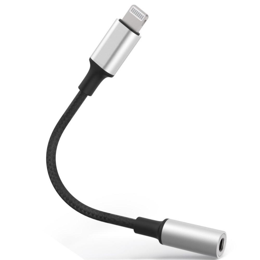 Microconnect MC-LIGHTJACK3.5 adattatore per inversione del genere dei cavi Lightning 3.5mm Nero (Lightning to 3.5mm Jack - adap