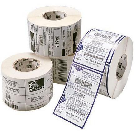 Zebra Z-Perform 1000T Bianco (LAB-RL-TT-PAP-75X37MM - CUSTOM LABEL NON RETURNABLE - MOQ 2)