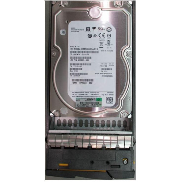 DRV 6TB HDD SAS6G 7.2K LFF