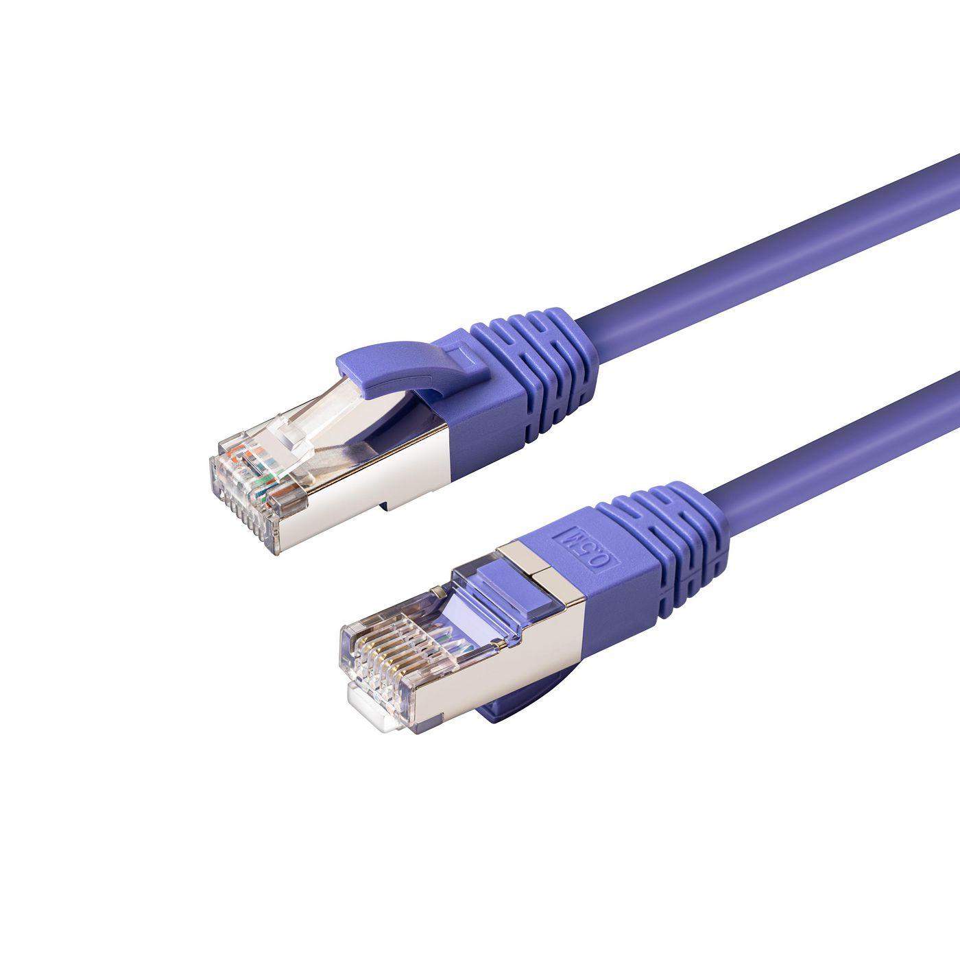 Microconnect MC-SFTP6A20P cavo di rete Viola 20 m Cat6a S/FTP [S-STP] (CAT6A S/FTP 20m Purple LSZH - Warranty: 300M)