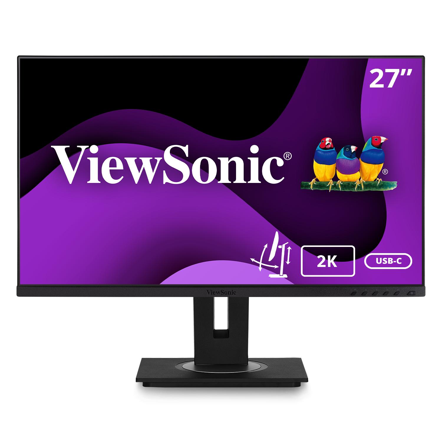 Viewsonic VG2756-2K Monitor PC 686 cm (27") 2560 x 1440 Pixel Full HD LED Nero