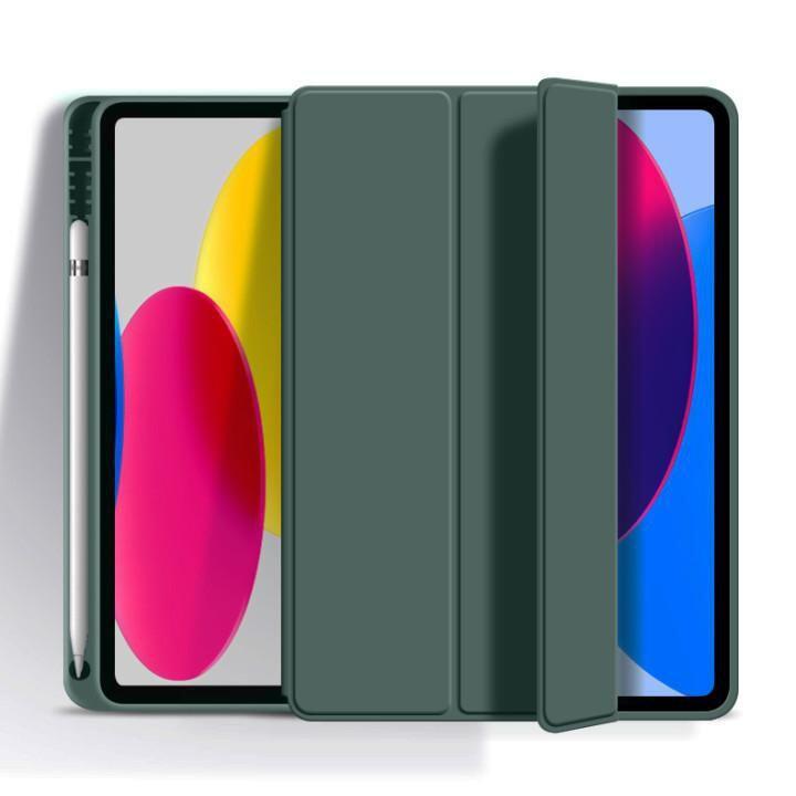 eSTUFF ES68204002-BULK custodia per tablet 277 cm 10.9 Custodia a libro Verde (SEATTLE Pencil Case iPad 10.9 - 10th gen 2022. D
