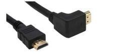 Microconnect HDM1919510V1.4A90 cavo HDMI 10 m HDMI tipo A Standard Nero (HDMI straight to HDMI 90 - degrees angled 10m A-plug -