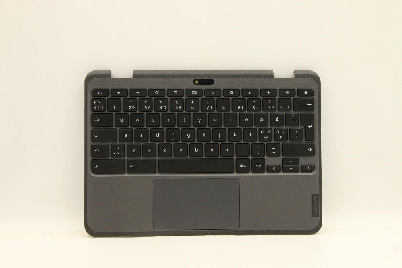 Nordic layout keyboard - assembly for Lenovo - Chromebooks - Warranty: 3M