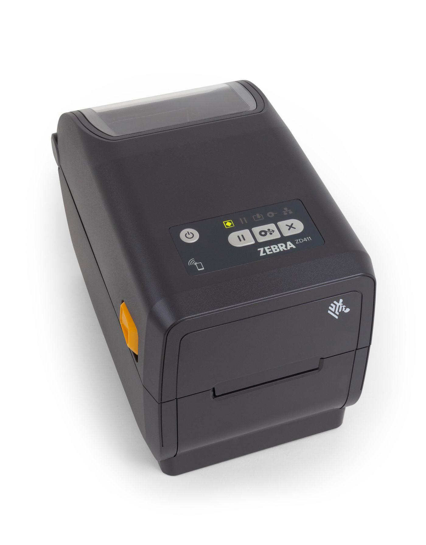 Zebra ZD411 stampante per etichette CD Trasferimento termico 203 x 203 DPI 152 mm/s Con cavo e senza cavo Collegamento ethernet