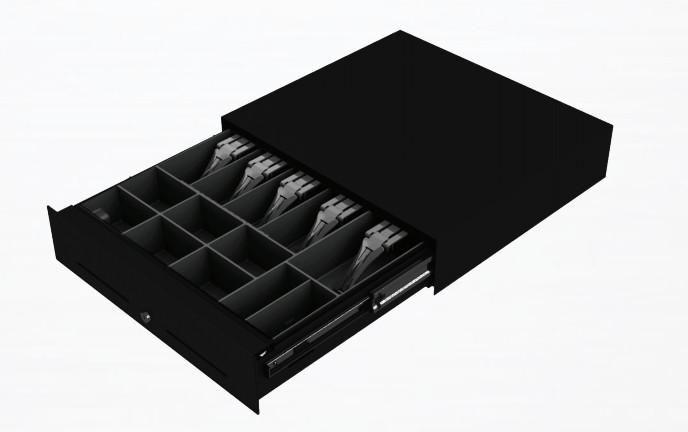 Low Height SL3000 Drawer - Weighable Coin, 460 x 450 x 90 - 3m RJ11 cable, MUL 24v, No Lock, 8C5N - Warranty: 12M