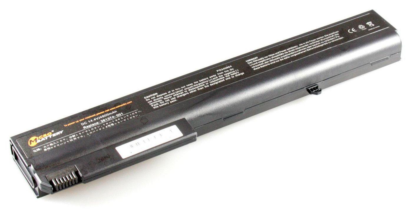 CoreParts MBI1631 ricambio per laptop Batteria (Laptop Battery for HP 6512Wh - 8 Cell Li-ion 148V 4400mAh - Black 63Wh 8 Cell L