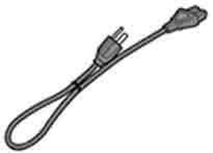 HP 8121-0893 cavo di alimentazione Nero 0,5 m Accoppiatore C7