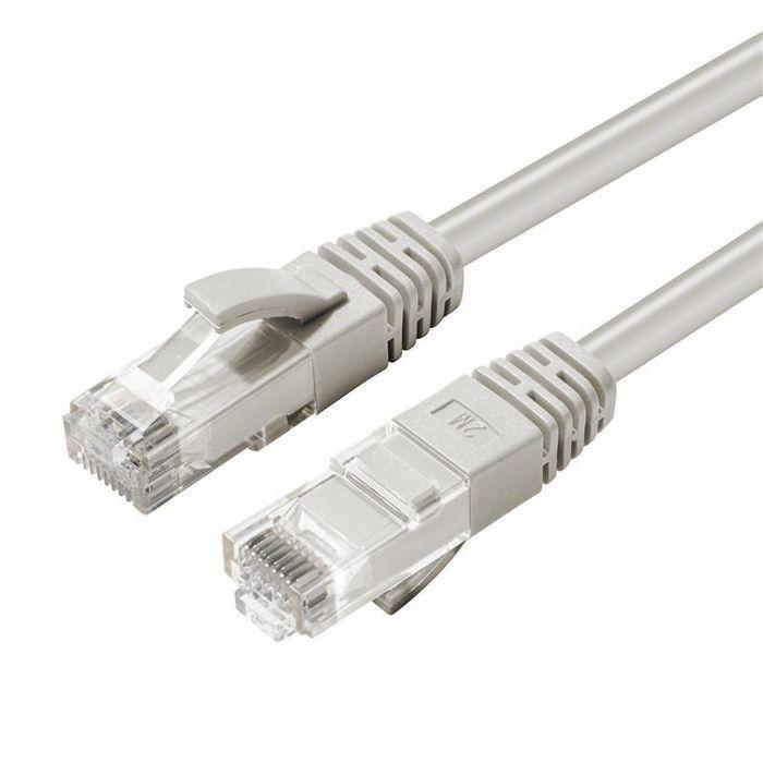 Microconnect UTP507 cavo di rete Grigio 7 m Cat5e U/UTP UTP (U/UTP CAT5e 7M Grey PVC - Unshielded Network Cable - PVC 4x2xAWG 2