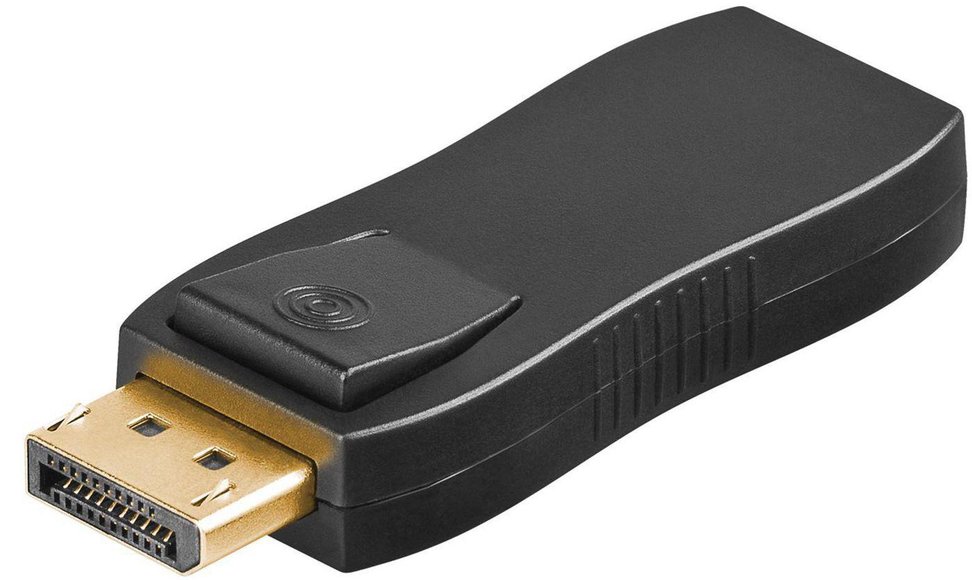 Microconnect DPHDMI adattatore per inversione del genere dei cavi Displayport HDMI Nero (Adapter Displayport - HDMI M-F - Displ