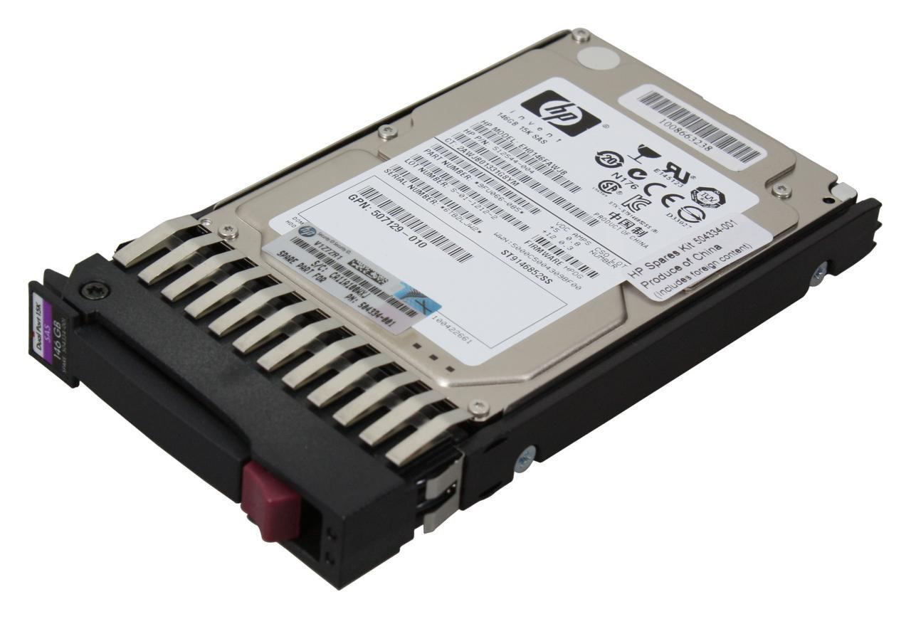 HPE 146GB 15K 2.5" SAS 3Gb/s disco rigido interno 15000 Giri/min [504334-001]