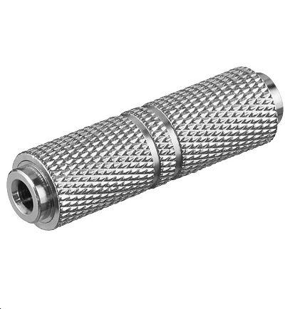 Microconnect AUDALFF adattatore per inversione del genere dei cavi 3.5mm Argento (Adapter 3.5mm - 35mm F-F - Stereo - Warranty
