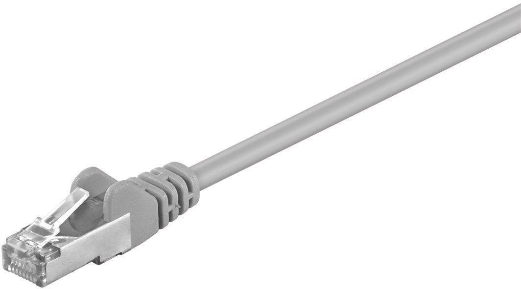 Microconnect STP503 cavo di rete Grigio 3 m Cat5e F/UTP FTP (F/UTP CAT5e 3m Grey PVC - Outer Shield Foil screening - 4x2xAWG 2