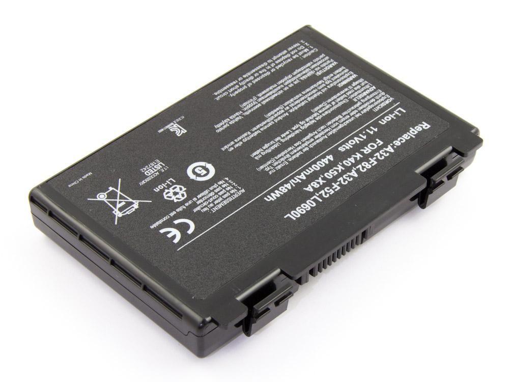CoreParts MBI2041 ricambio per laptop Batteria (Laptop Battery for Asus - 4884Wh 6 Cell Li-ion 111V - 4400mAh Black 49Wh 6 Cell