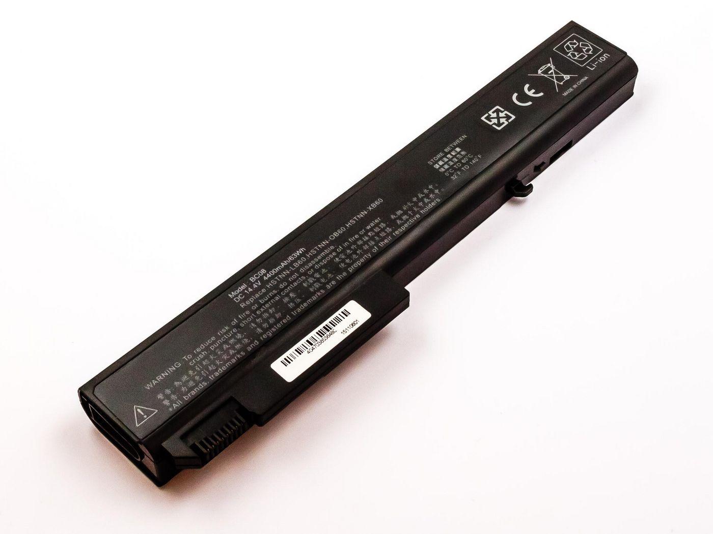 CoreParts MBI2073 ricambio per laptop Batteria (Laptop Battery for HP 6336Wh - 8 Cell Li-ion 144V 4400mAh - Black 63Wh 8 Cell L