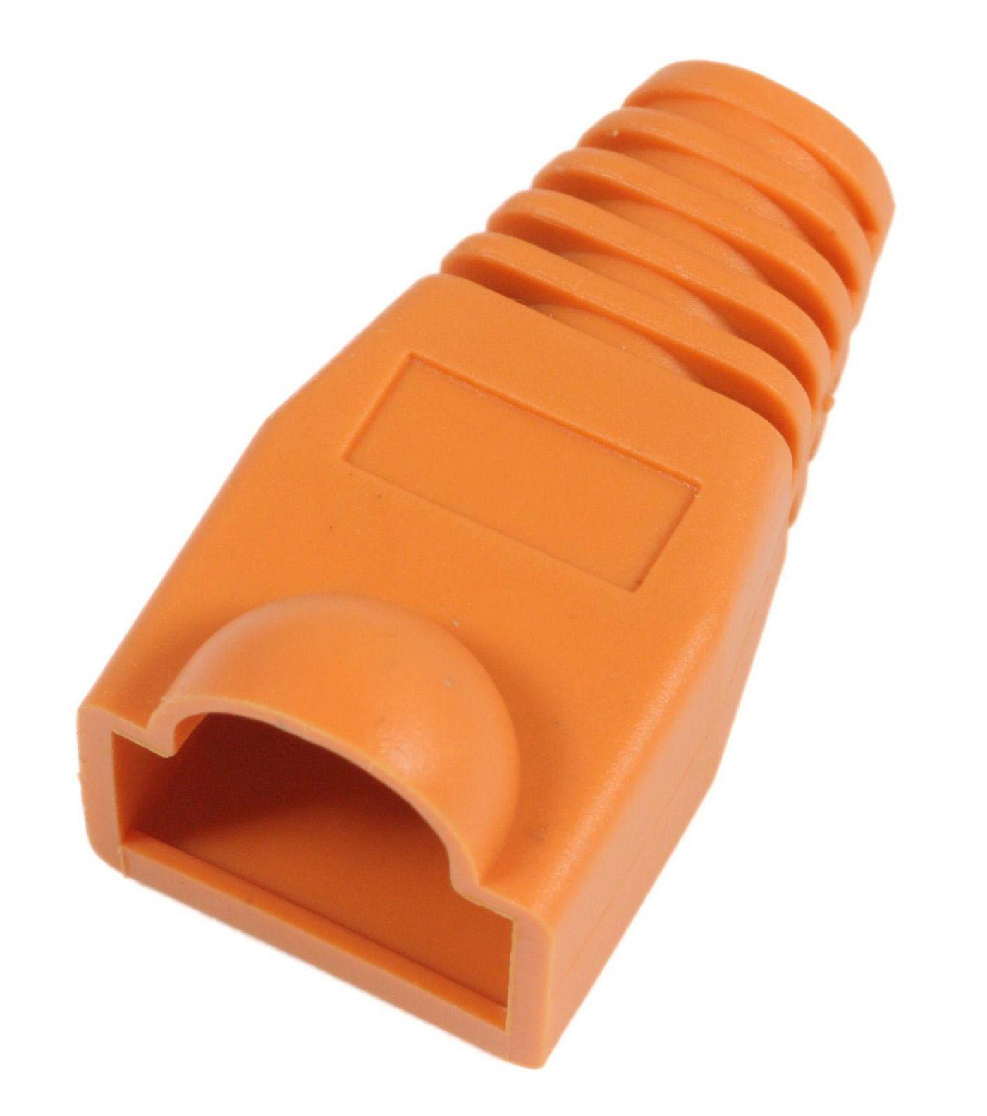 Stivali RJ45 arancioni 50 pezzi