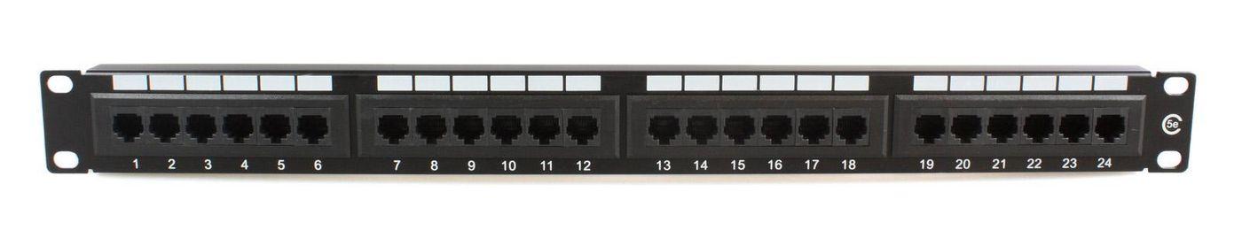 Microconnect PP-003 pezzo di pannello (19 UTP. CAT5e patch panel - 24 port Dual IDC - Warranty 12M)