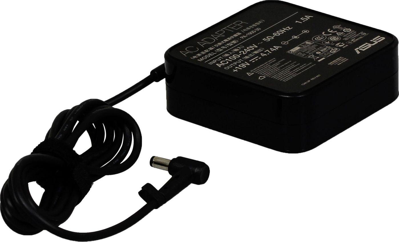 ASUS 04G266010610 adattatore e invertitore Interno 90 W Nero (AC-Adapter 90W 19V DC - 04G266010610 Notebook - Indoor 19 V 90 W