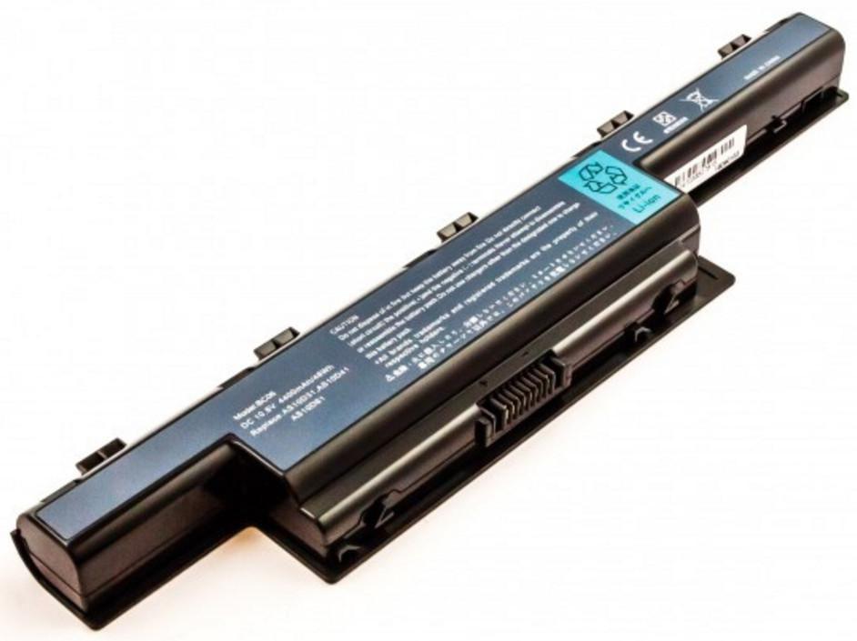 CoreParts MBI2142 ricambio per laptop Batteria (Laptop Battery for Acer - 4752Wh 6 Cell Li-ion 108V - 4400mAh Black 48Wh 6 Cell