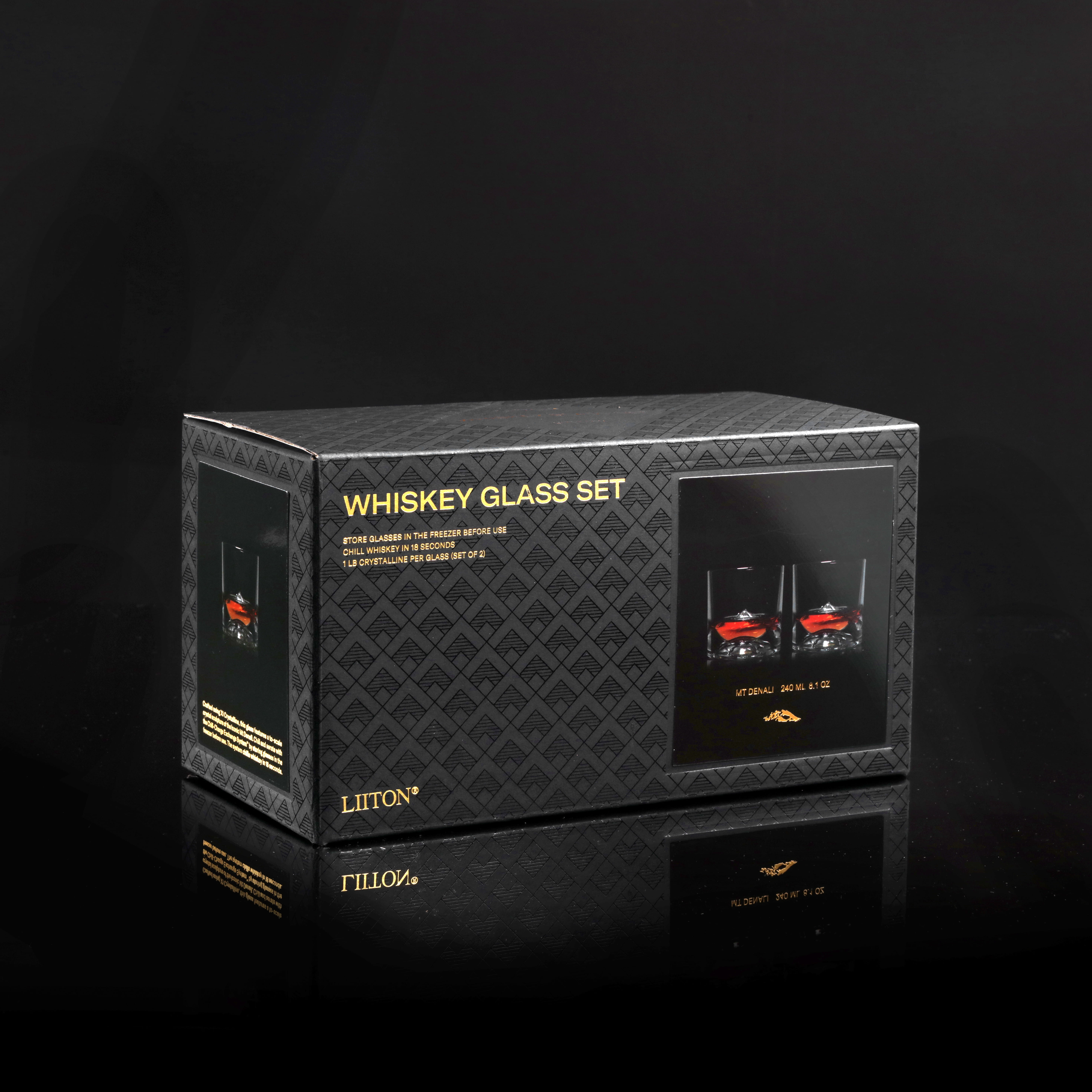 Set di 2 bicchieri da whisky Liiton "Denali".