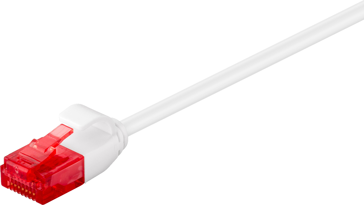 U/utp cat6a slim 2m bianco