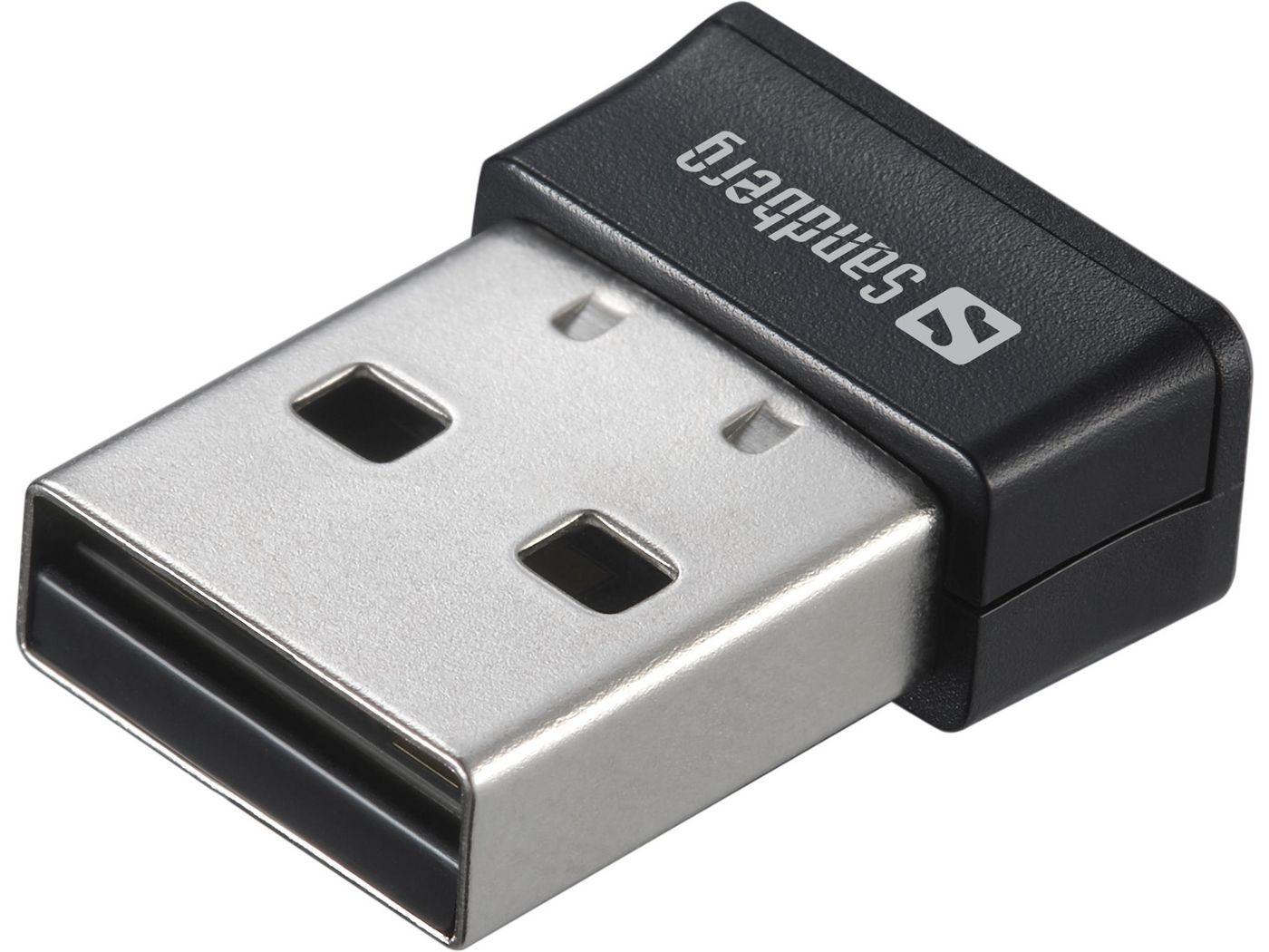 Sandberg Micro Wifi Dongle 650 Mbit/s (Micro Wifi Dongle 650 Mbit/s - Micro Wifi Dongle 650 Mbit/s - Wired USB WLAN 650 Mbit/s