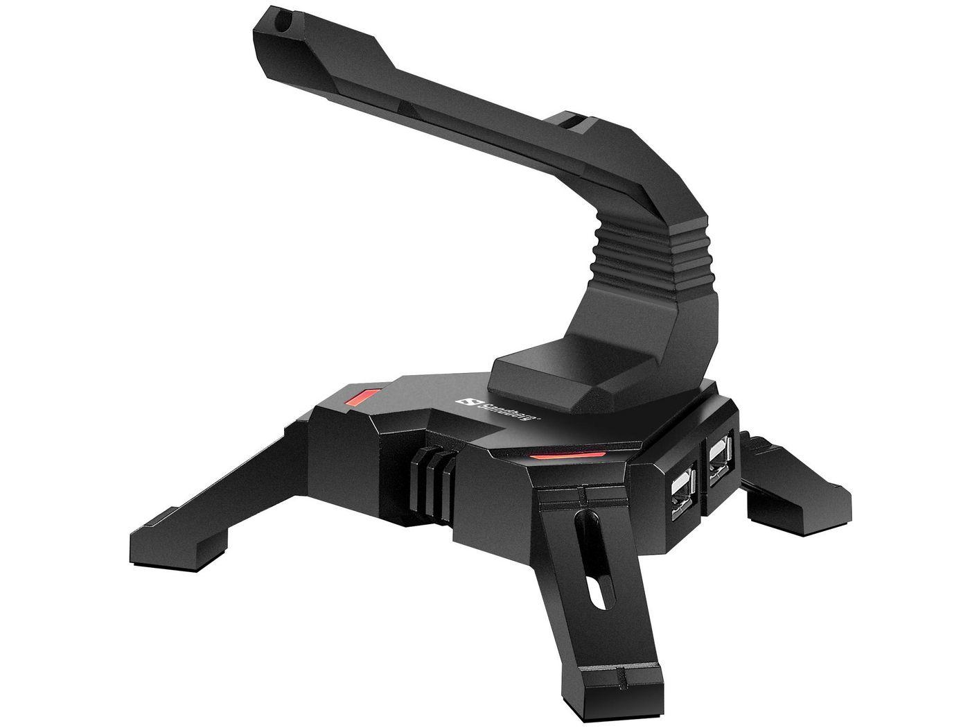 Sandberg 2in1 USB Hub Bungee (2in1 USB Hub Bungee - 2in1 USB Hub Bungee USB 2.0 - USB 2.0 1500 Mbit/s Black 1 m 120 mm - Warran
