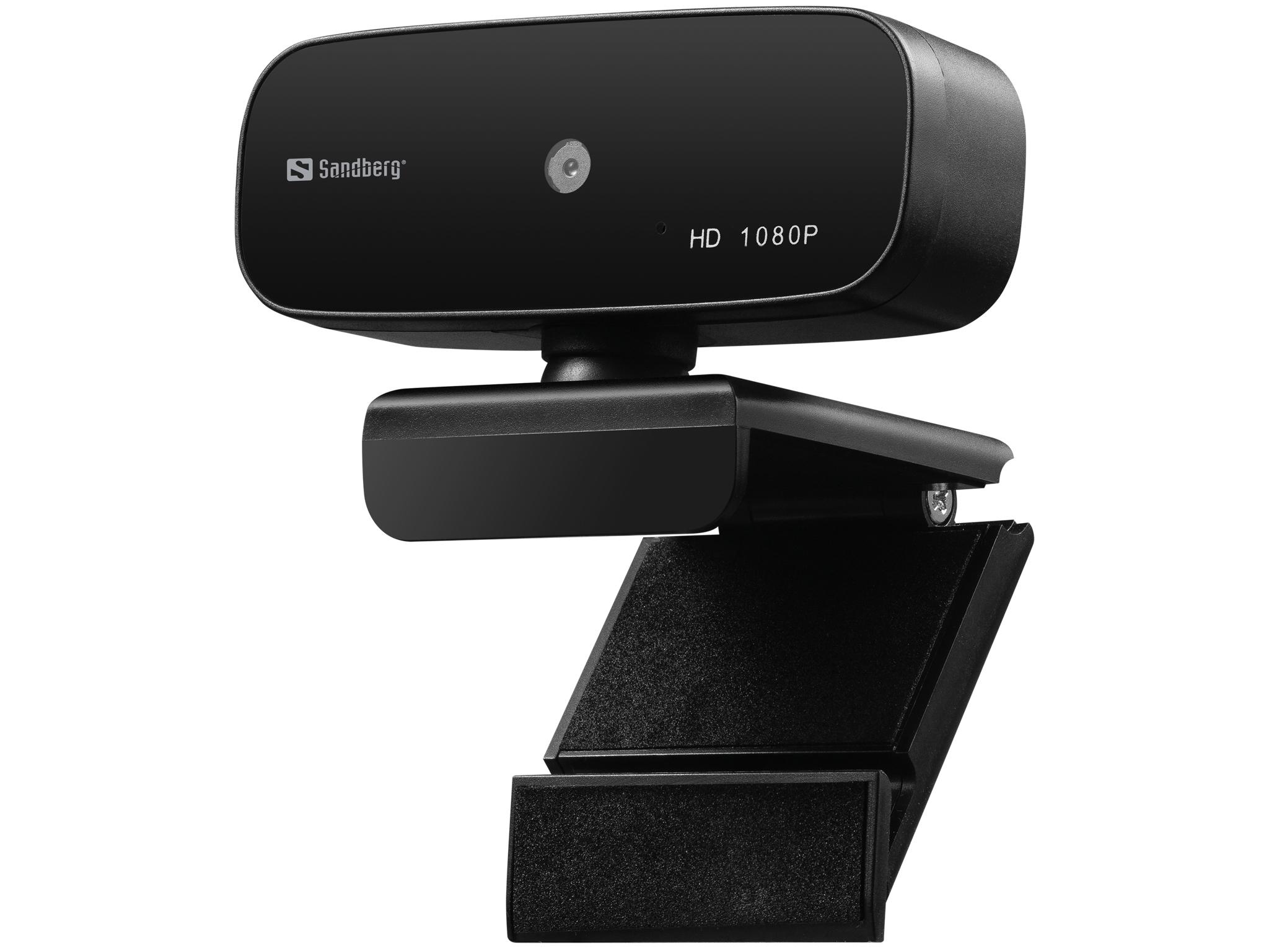 Sandberg 134-14 webcam 2 MP 1920 x 1080 Pixel USB 2.0 Nero
