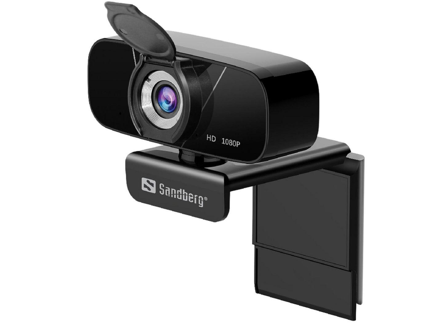 Sandberg 134-15 webcam 2 MP 1920 x 1080 Pixel USB 2.0 Nero (USB Chat Webcam 1080P HD - USB Chat Webcam 1080P HD 2 - MP 1920 x 1