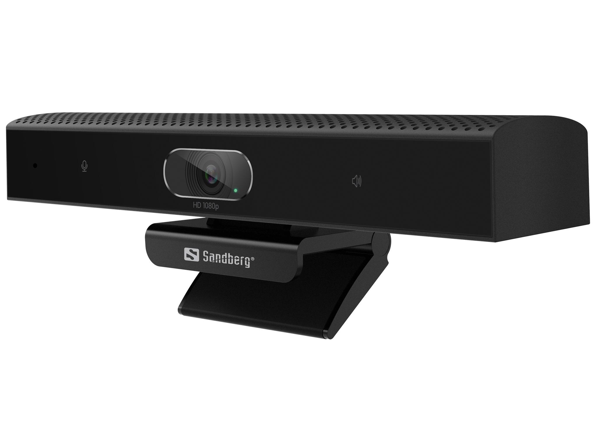 Sandberg 134-25 webcam 2 MP 1920 x 1080 Pixel USB 2.0 Nero
